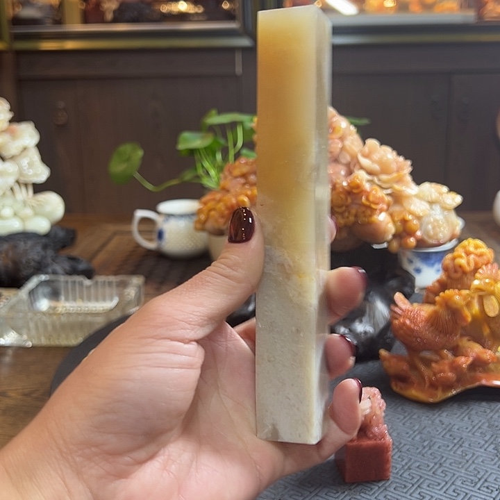 寿山石随形的印章