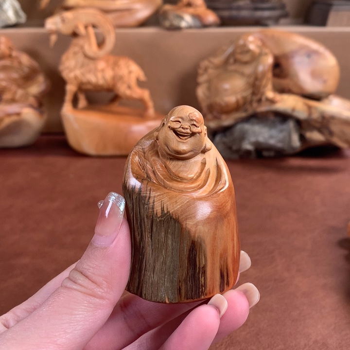 柏木（崖柏）崖柏手把件