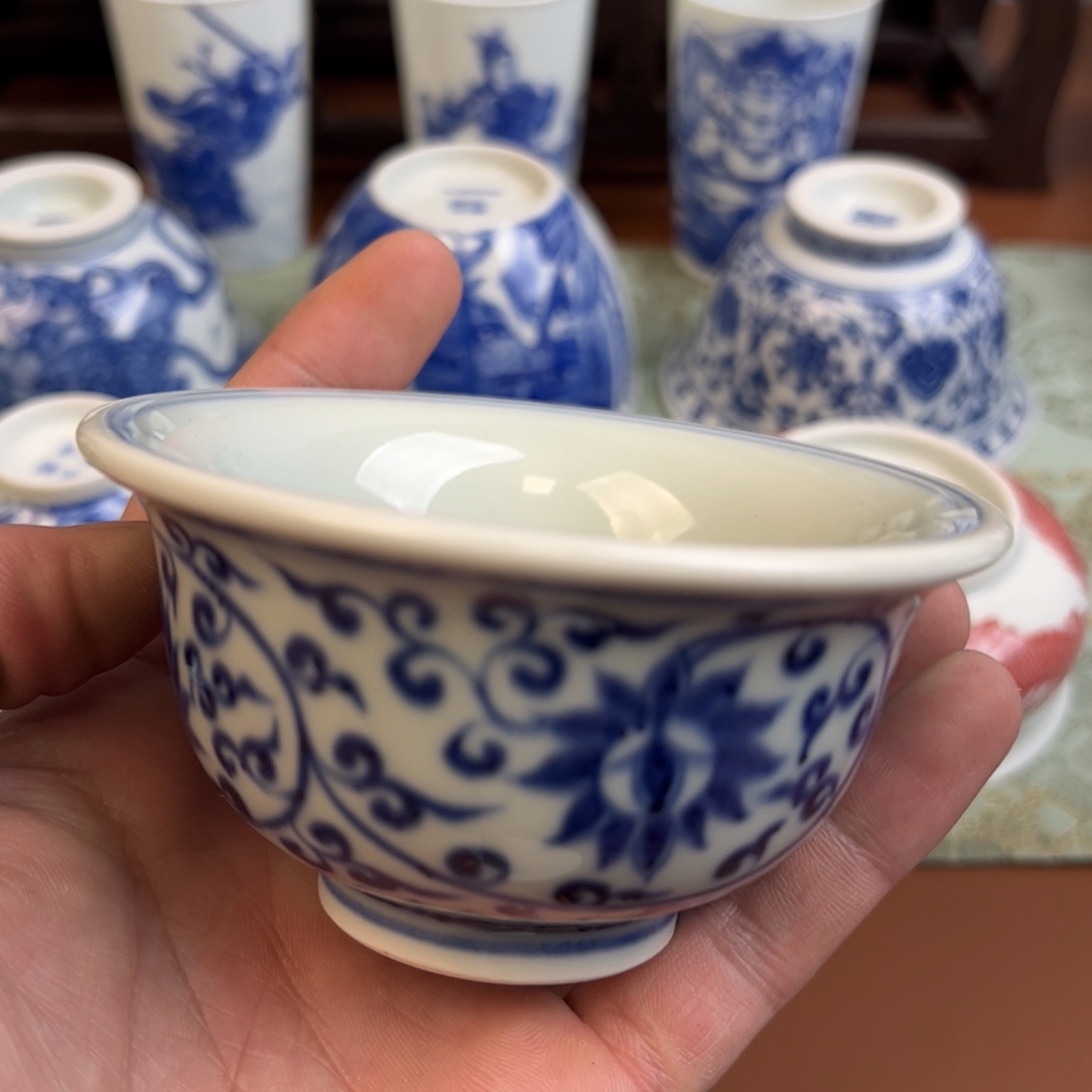 瓷片景德镇瓷器手工手绘