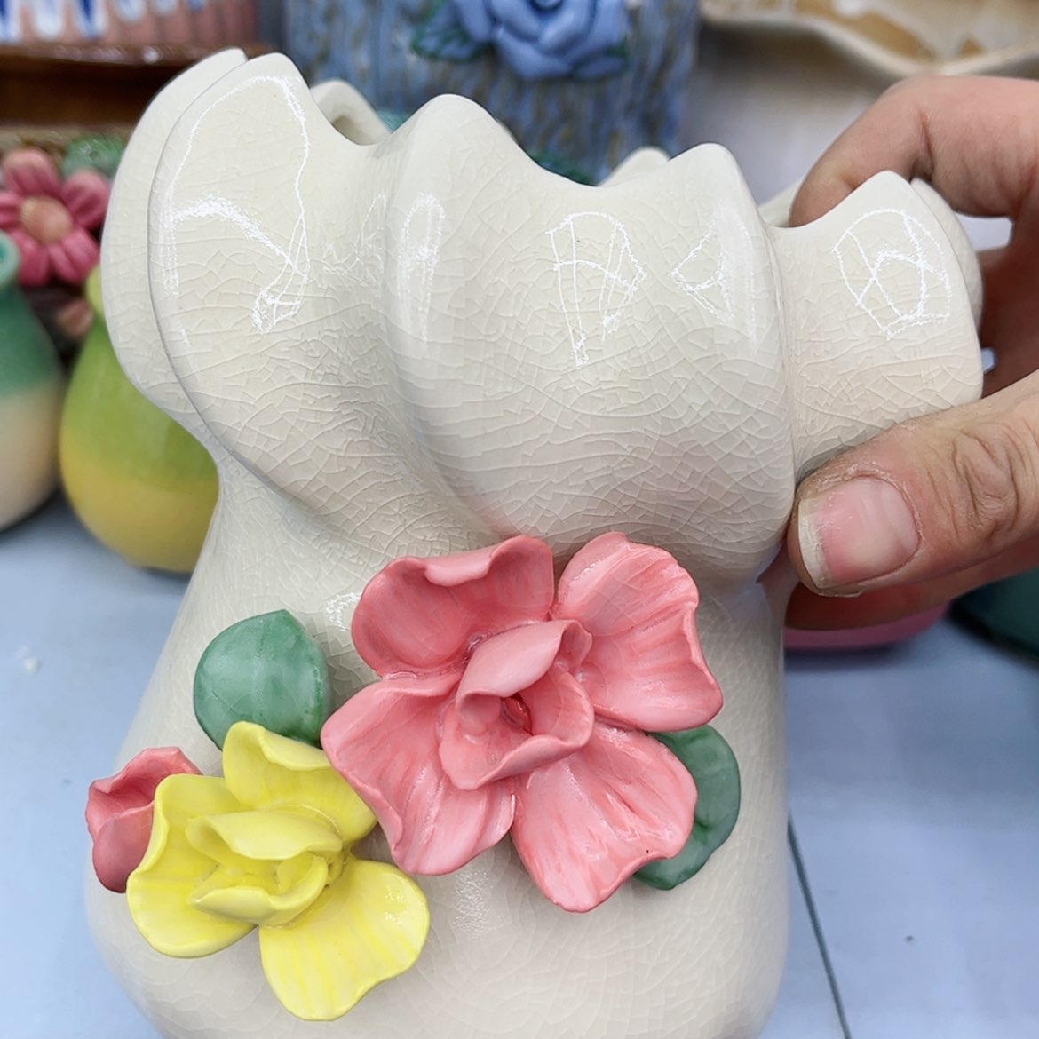 【闪购商品】红陶多肉绿植陶瓷花盆