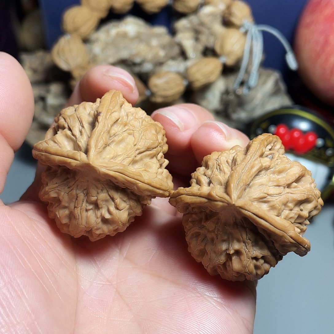 核桃手串/手链精品小众三楞39