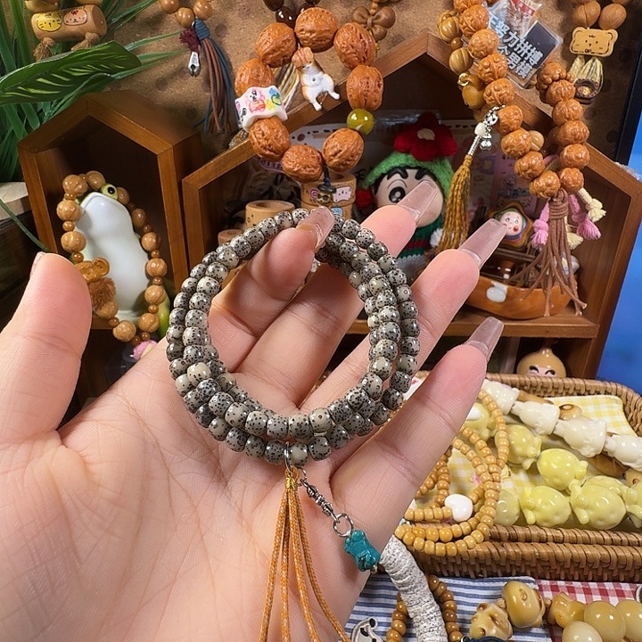 星月菩提吊坠多圈火龙果