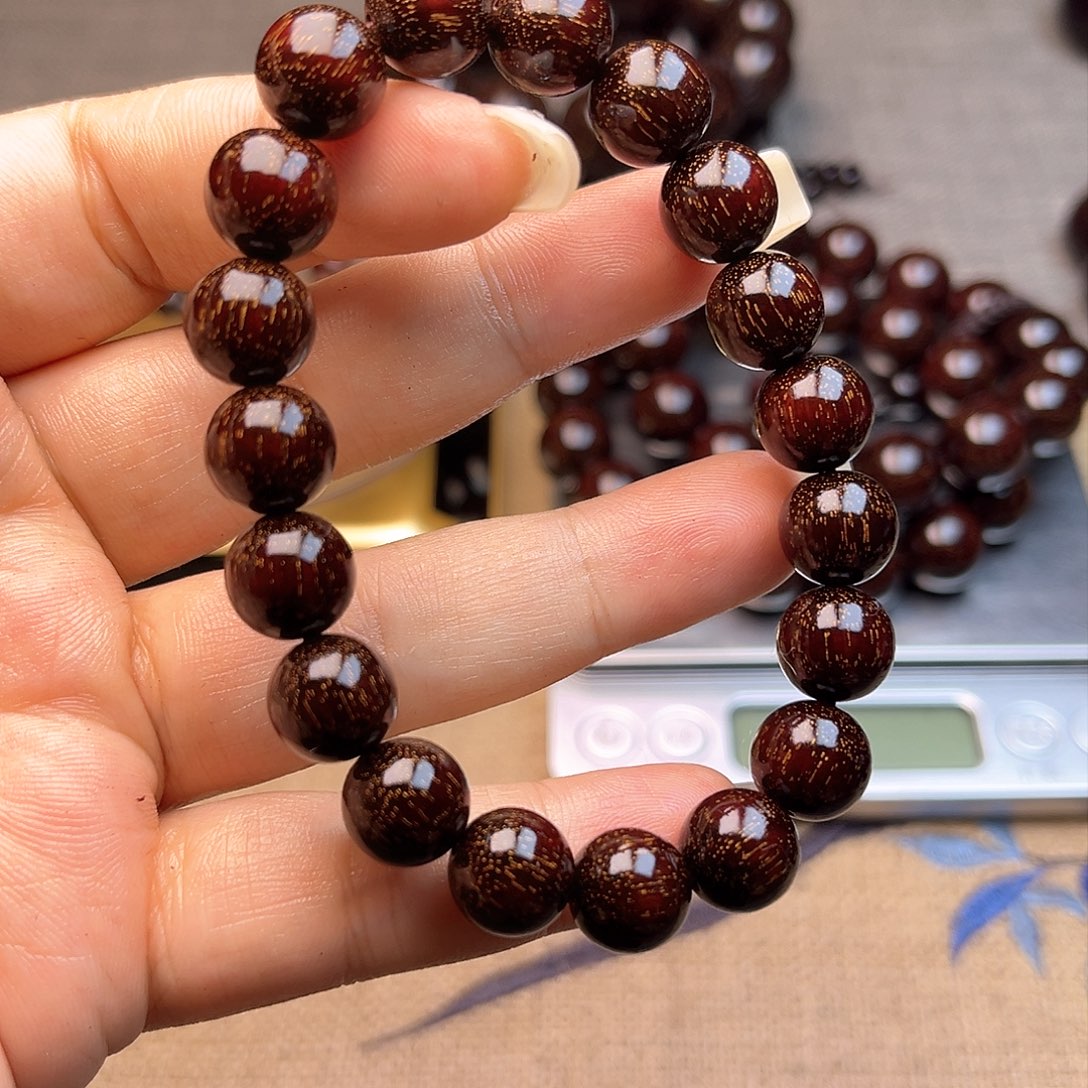 檀香紫檀（小叶紫檀）1.0 19颗爆星