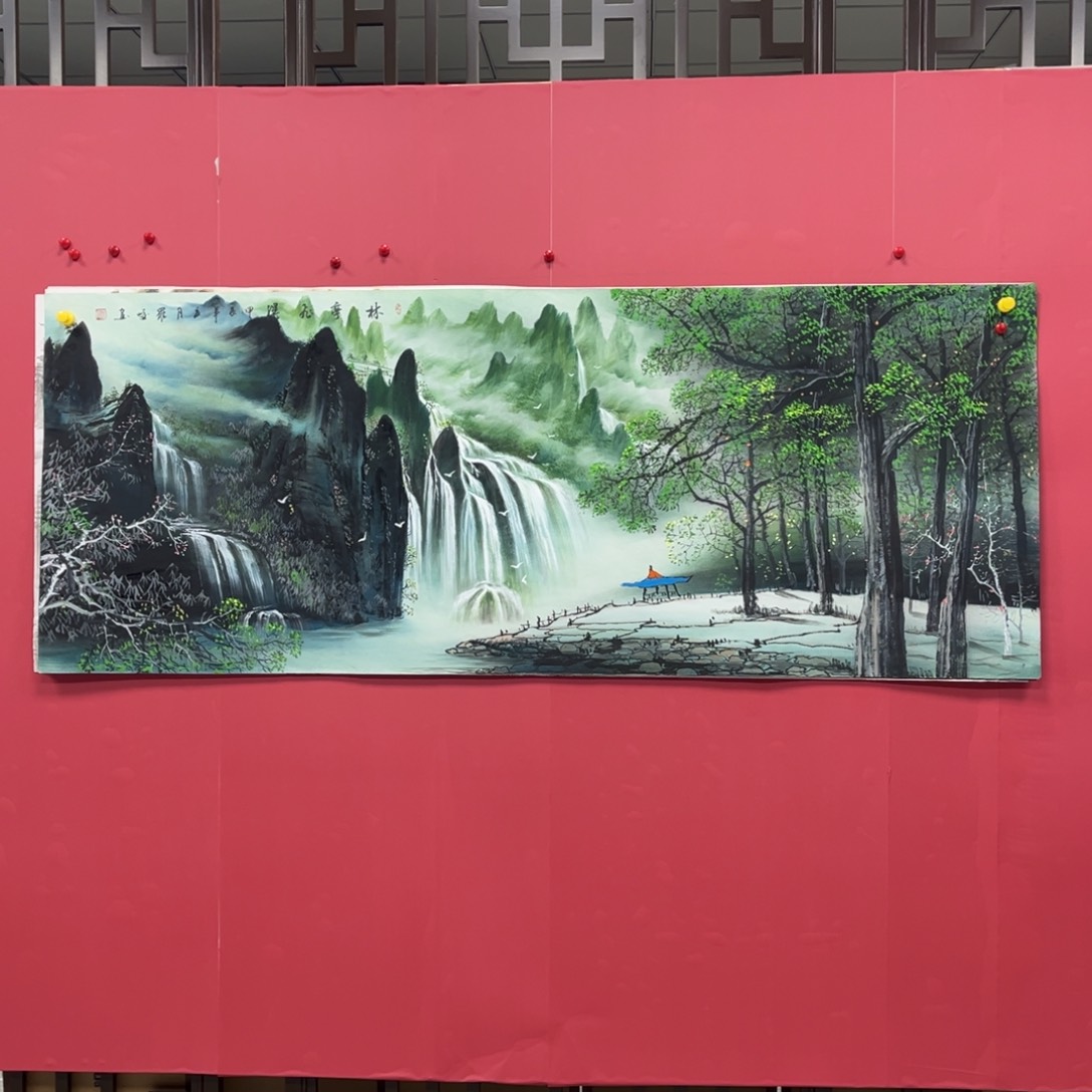 国画国画作品集一个由