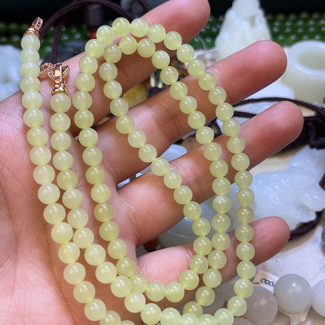 和田玉手链未镶嵌