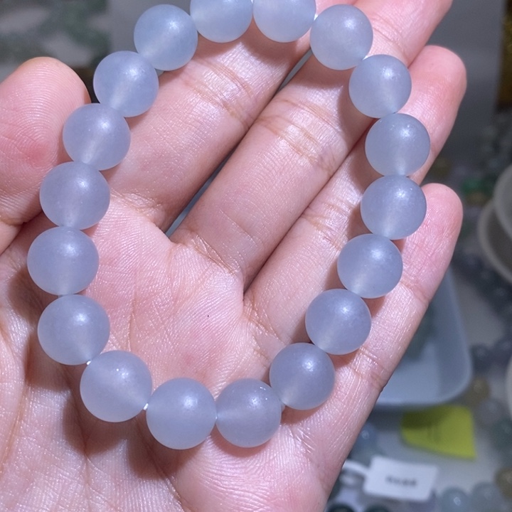 9***8翡翠未镶嵌手链天然翡翠a货
