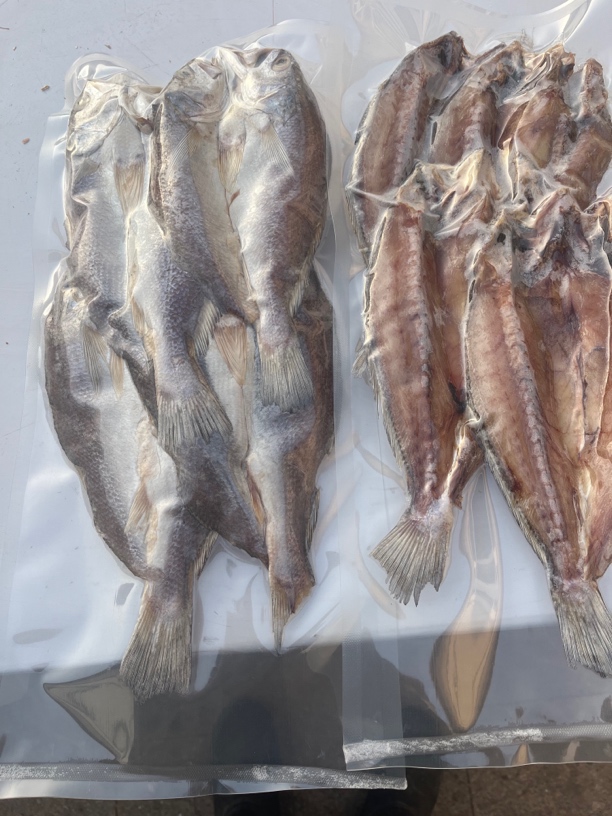青岛当地白米子魚淡盐半干1斤