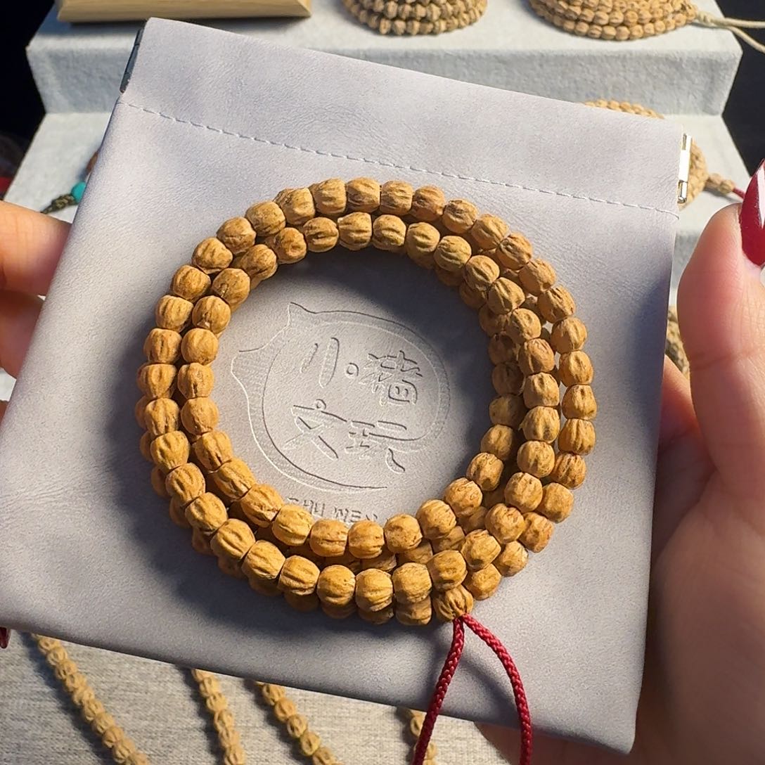 柏香籽/百香籽吊坠原装微磨6-7