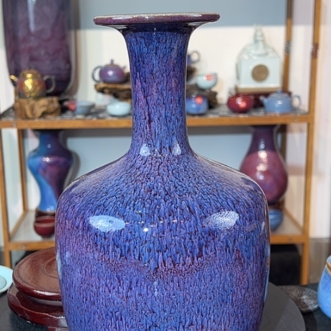 杯阳***好原矿釉手工制作钧瓷