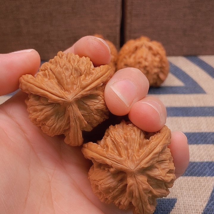 吊坠文玩核桃十***八三棱