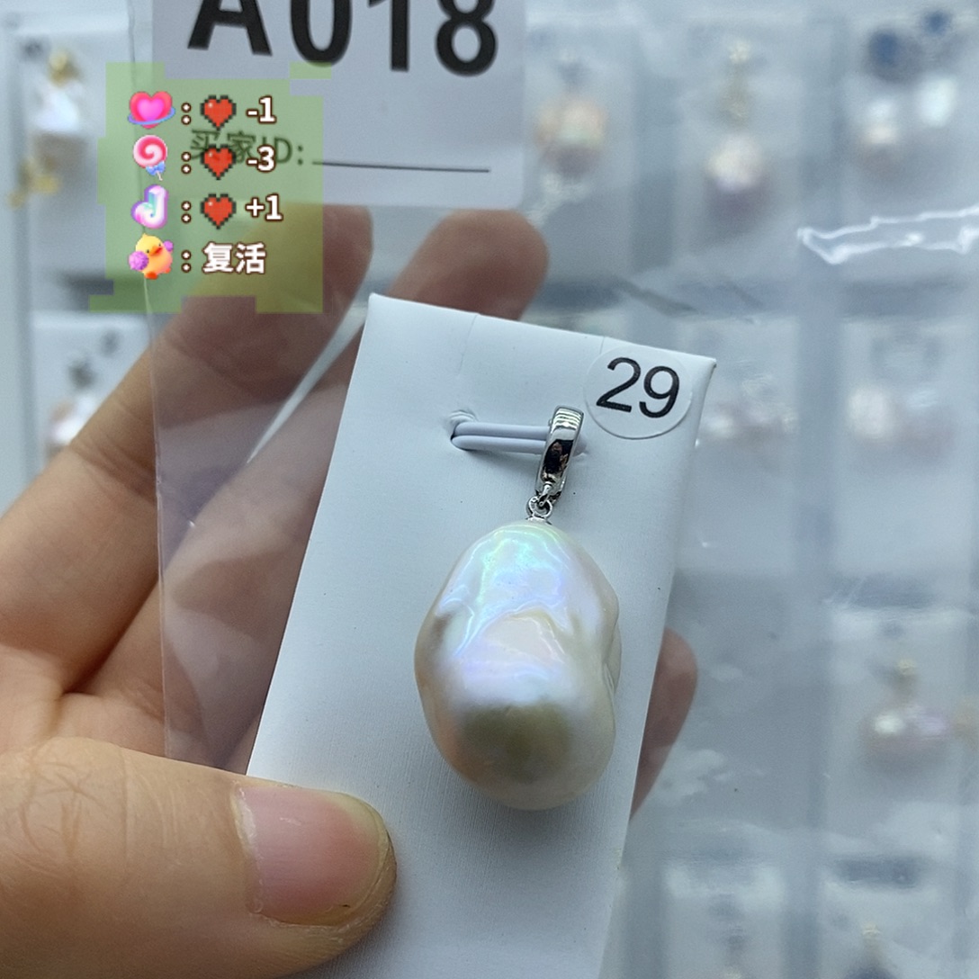 淡水珍珠颈饰钛钢