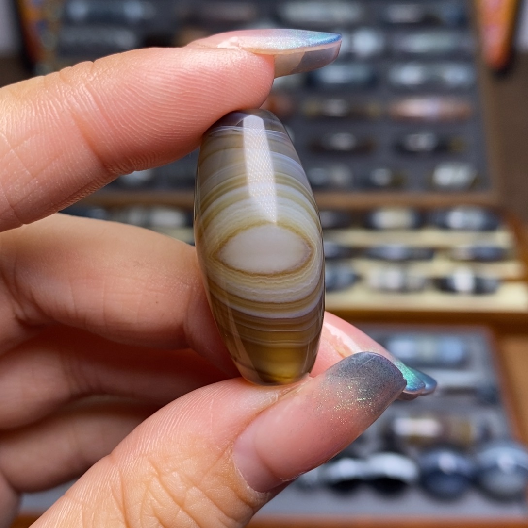 玛瑙/玉髓珠宝半成品未镶嵌