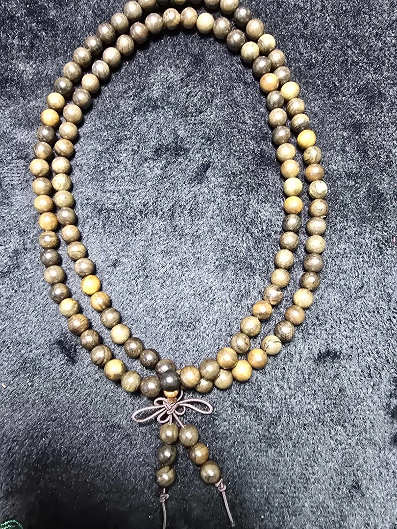 阴沉木108颗8m长链0338