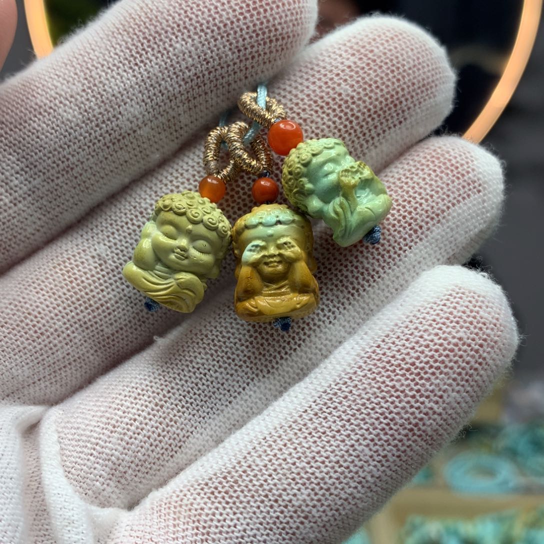 绿松石挂件未镶嵌