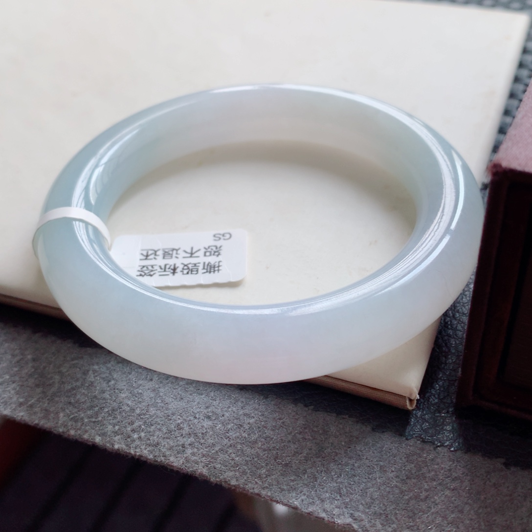 糯***喳翡翠未镶嵌手镯翡翠手镯