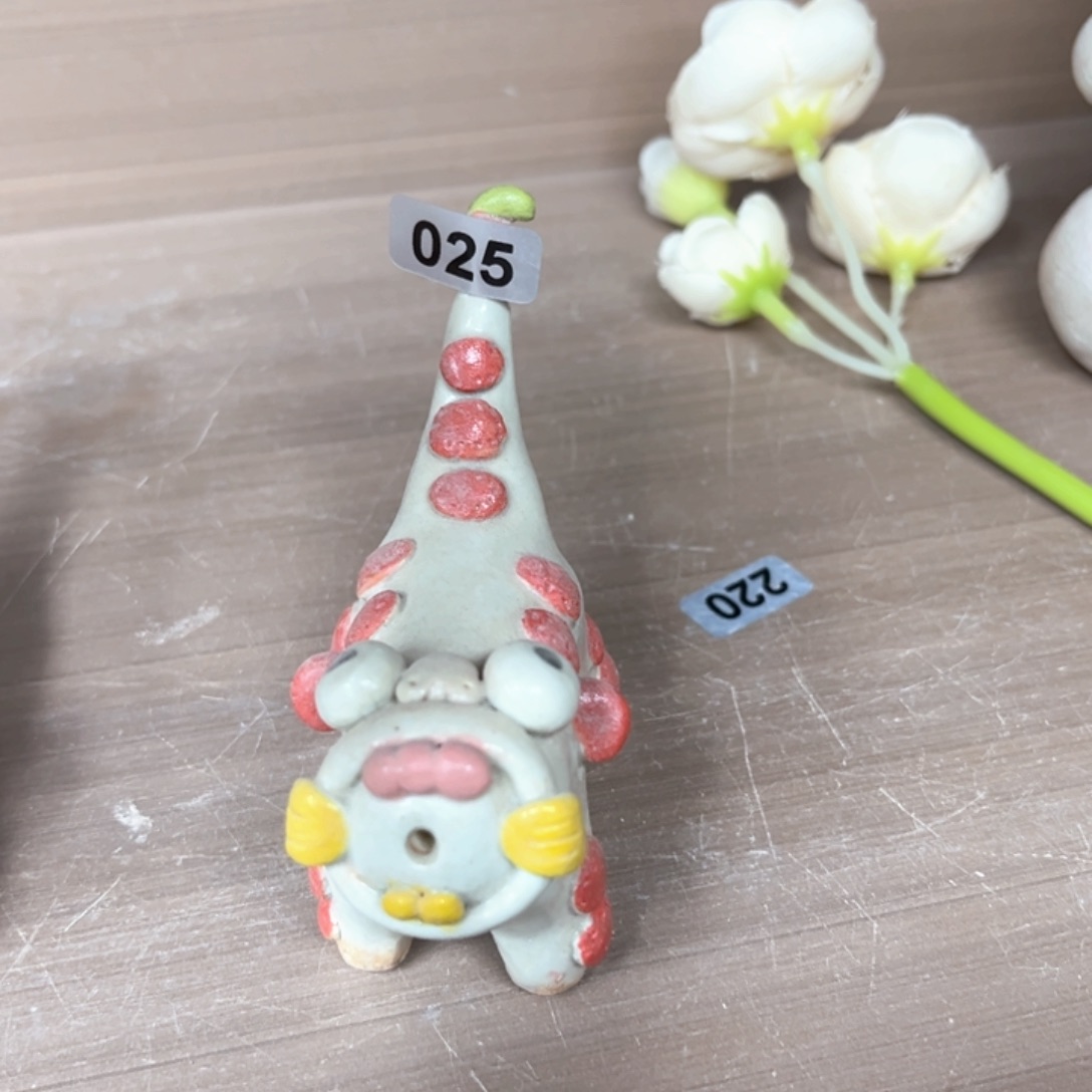 摆件纯手工抽象陶瓷摆件微瑕025