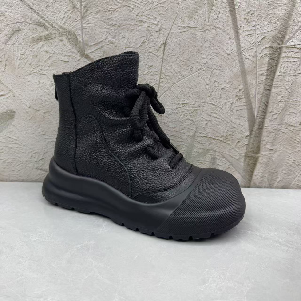 短靴女女靴子（牛皮）女 40831 绒