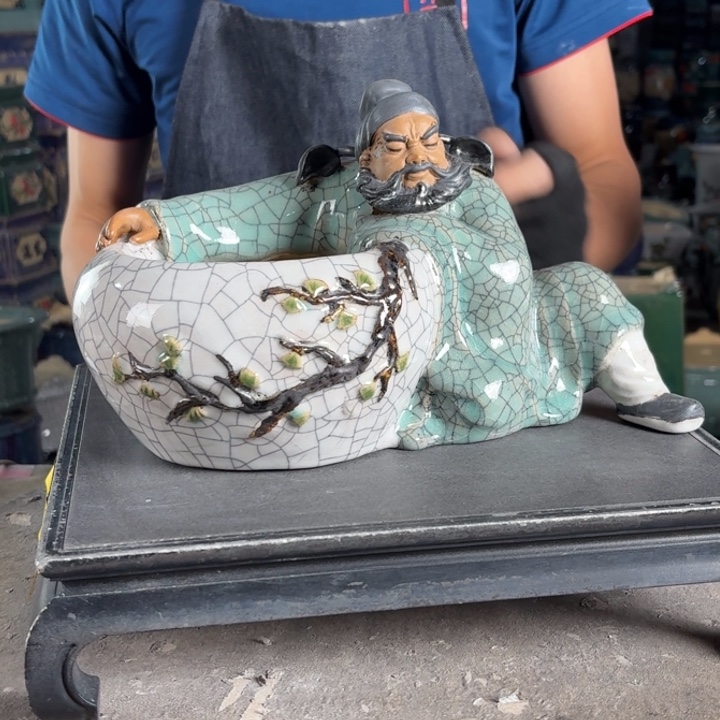 一风堂石湾花盆 内12*8