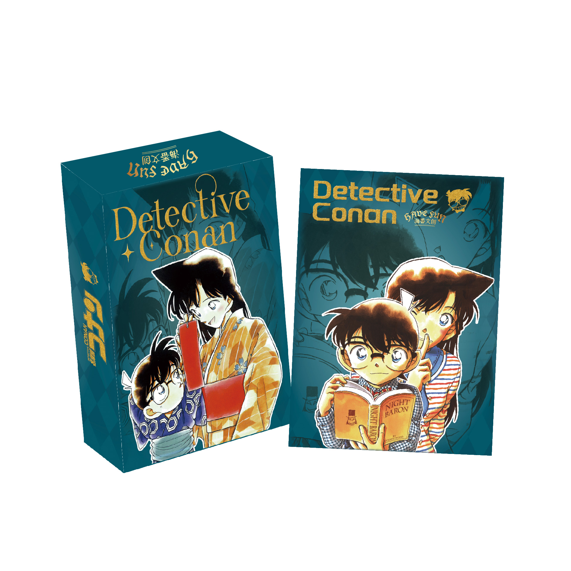 【玩法合集】海番文创·柯南第三弹《圣诞交锋集》 色纸 潮玩盲盒