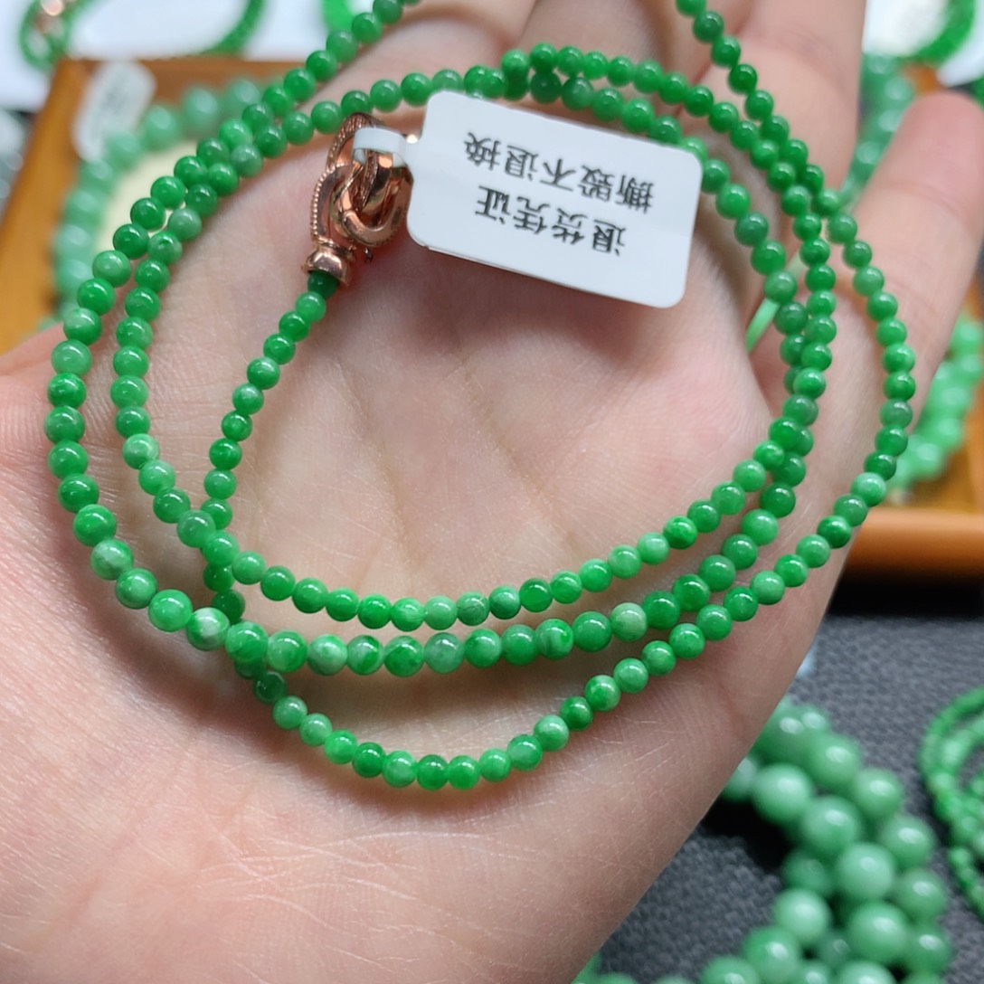 未镶嵌手链翡翠翡翠