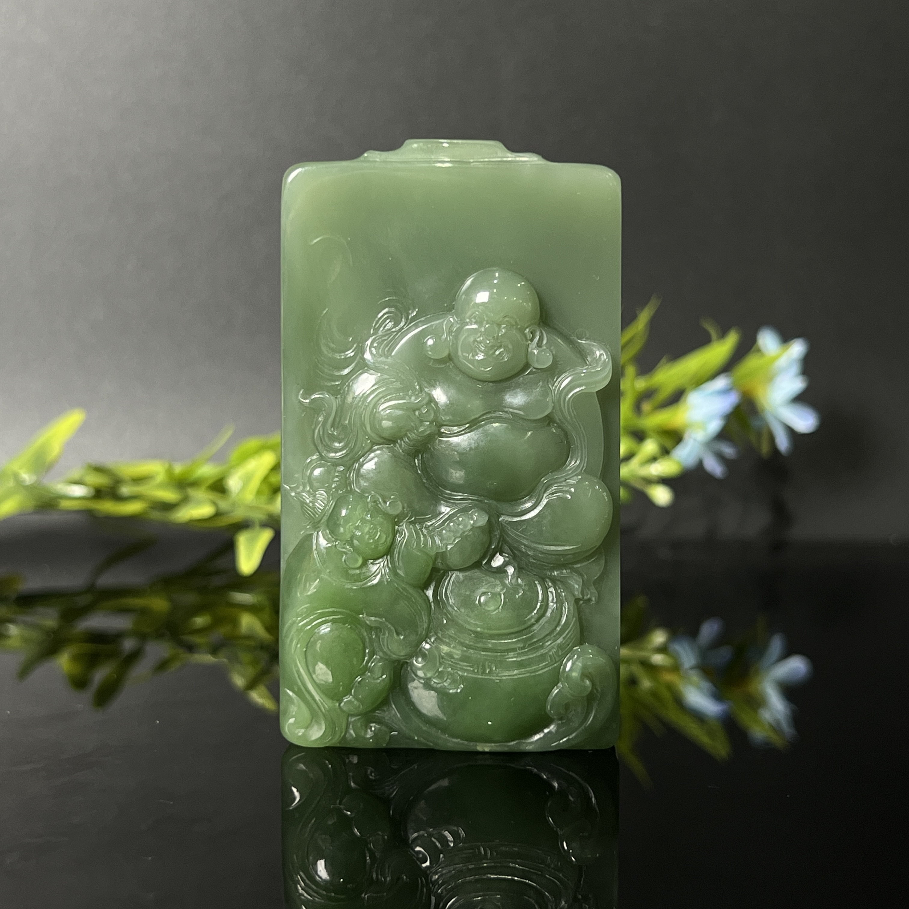 0103GC8825和田玉挂件