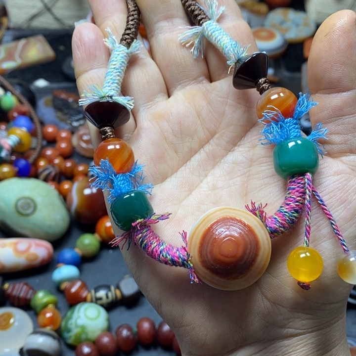 玛瑙/玉髓未镶嵌颈饰