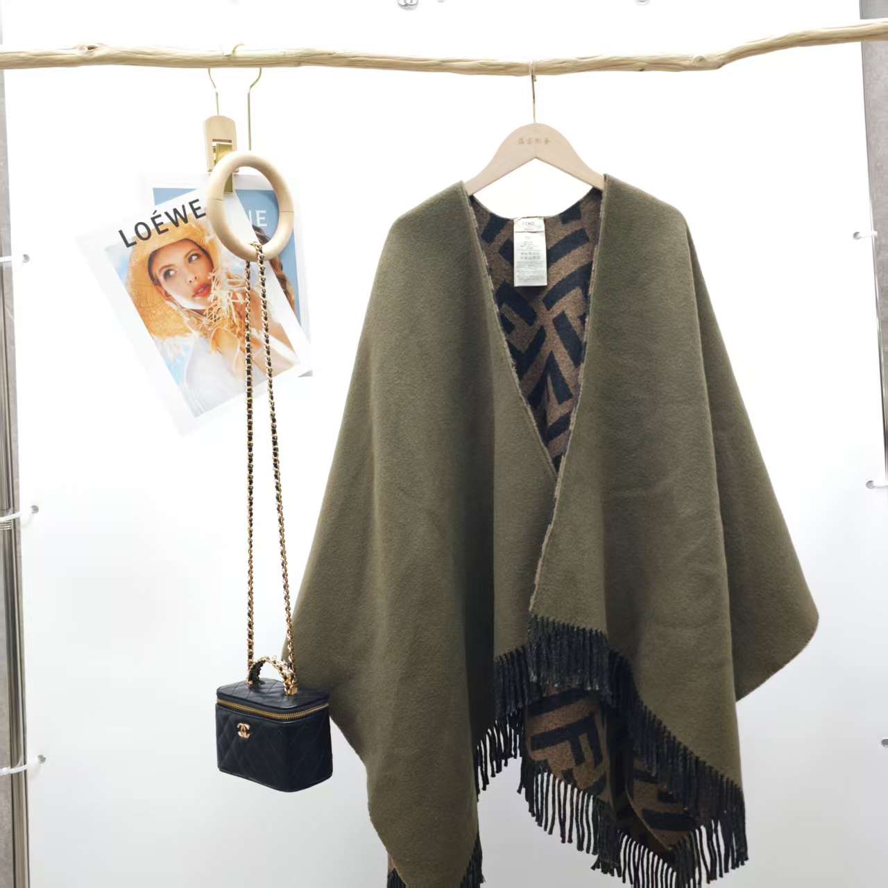 99新 FENDI/芬迪 海囤J/芬迪/围巾///yk150569