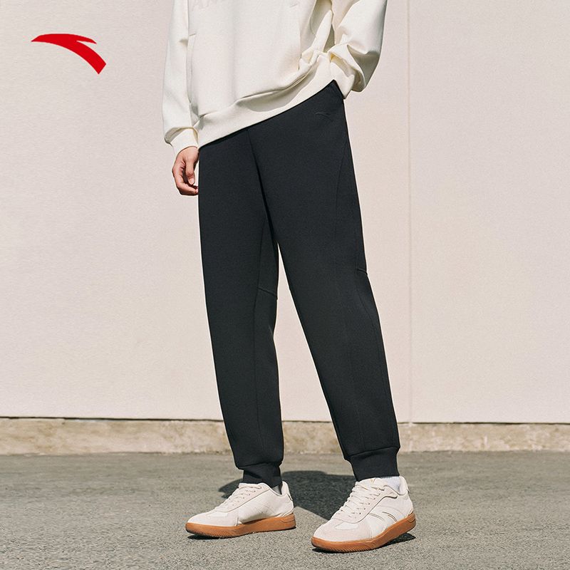 安踏奥运文化系列丨休闲卫裤男士春季新款宽松运动长裤152518308