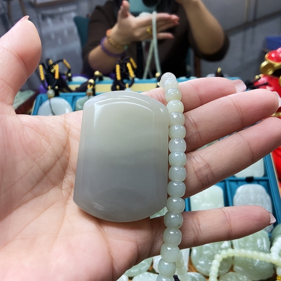 和田玉颈饰未镶嵌熹*丘