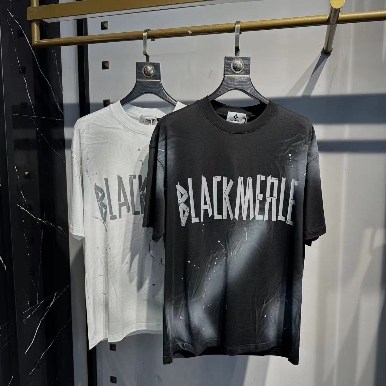 BLACKMERLE/微阔280克重磅短袖（DT5073）