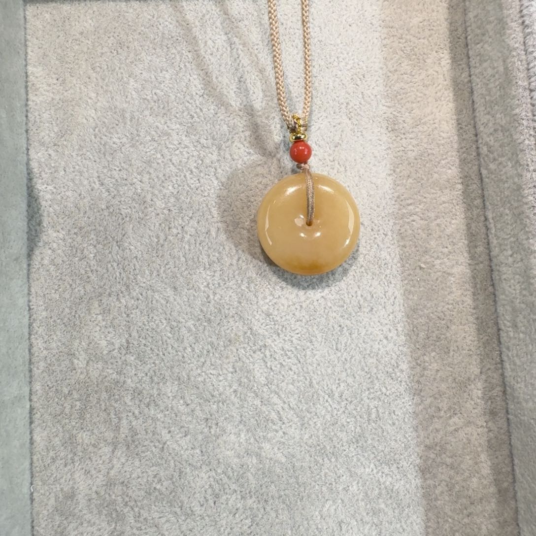 和田玉（糖玉）未镶嵌吊坠(赠链)27.3俄糖