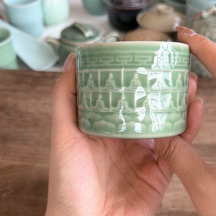 小米茶器龙泉青瓷