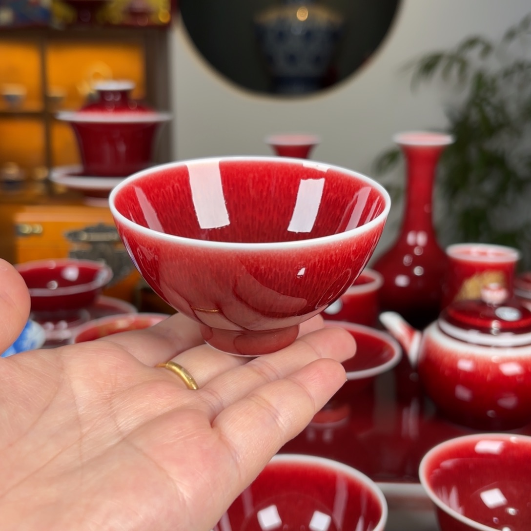 杯子景德镇高温原矿釉