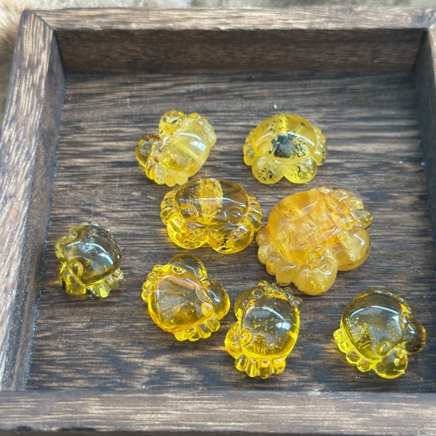 吉月蜜蜡螃蟹系列私信选