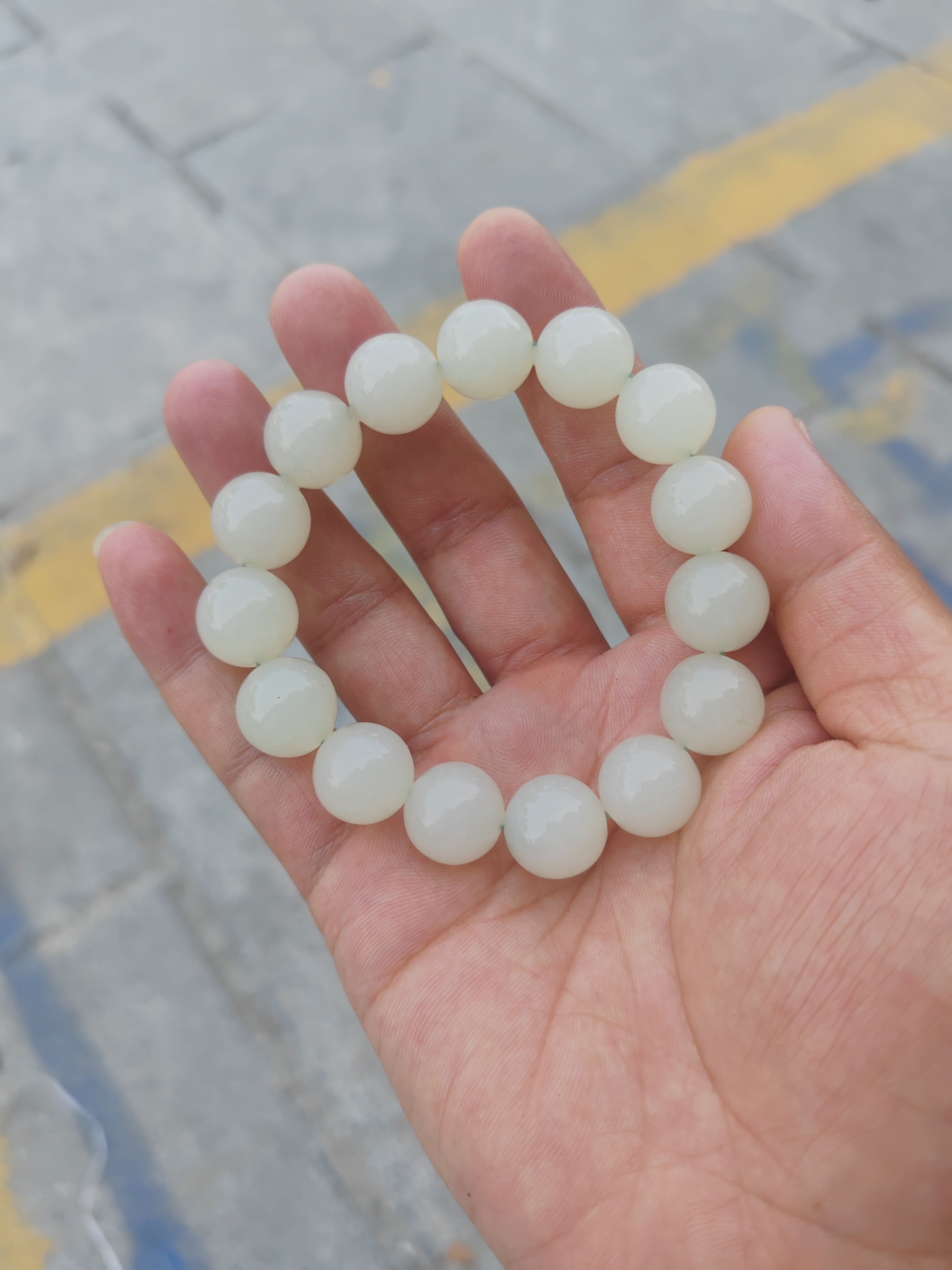 卡14mm葡萄肉手串！色泽鲜艳