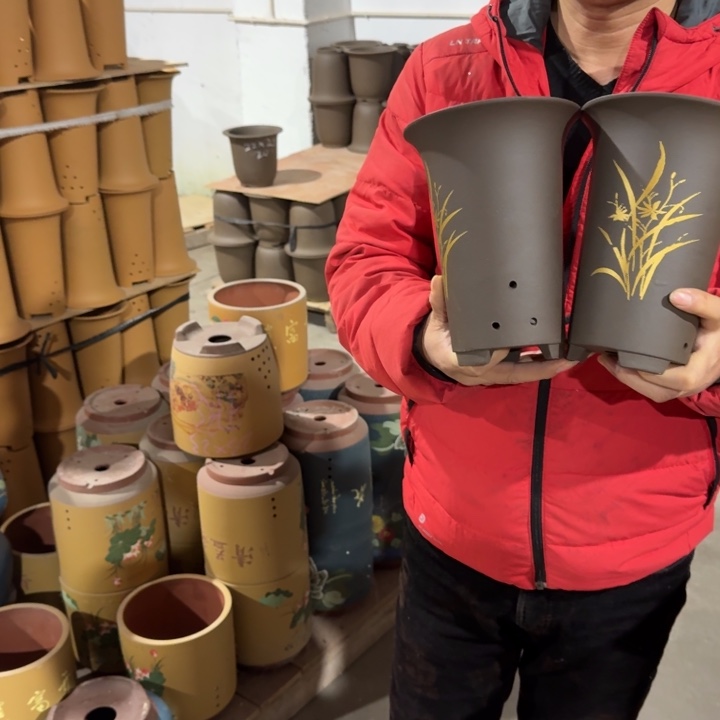 紫砂花盆破损补发