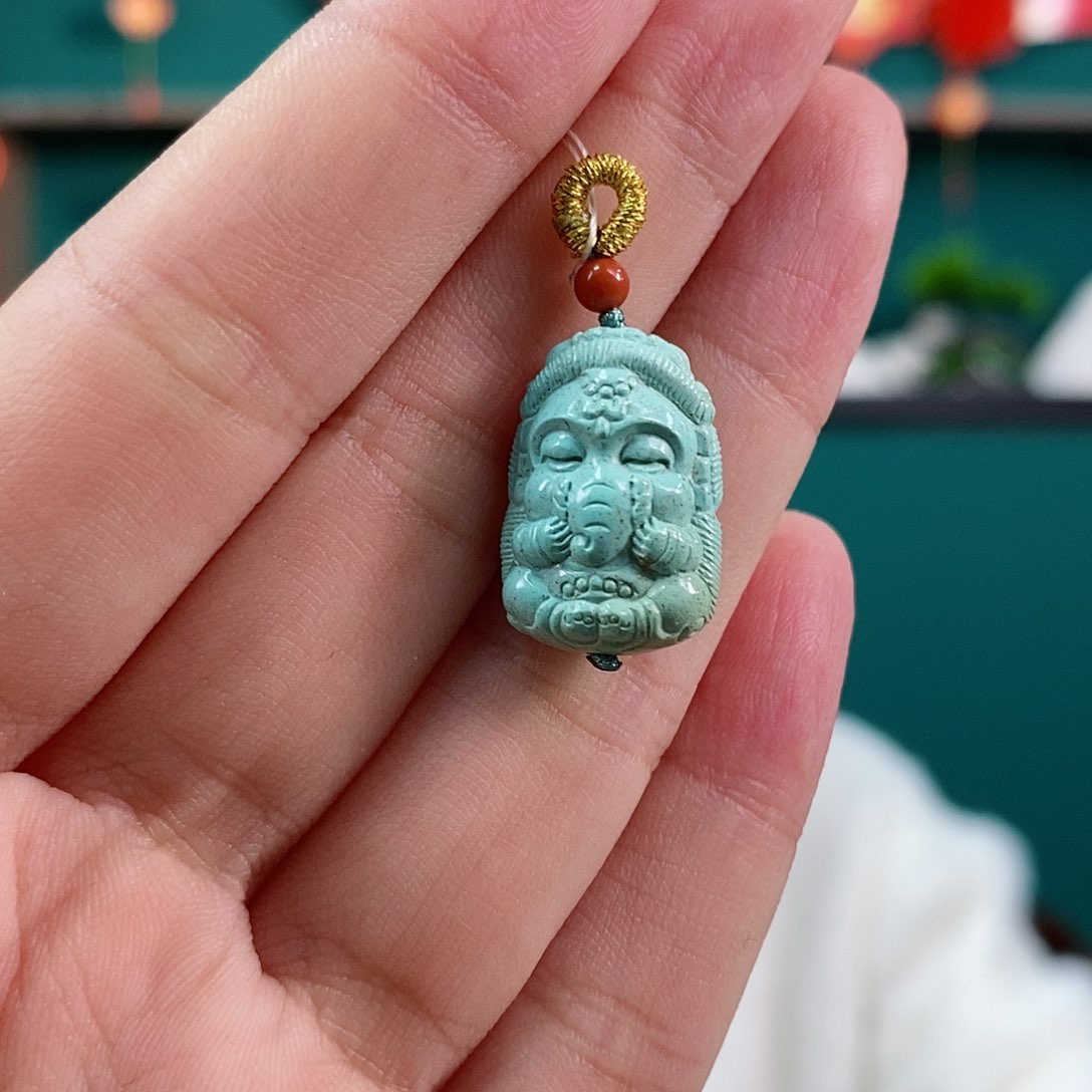 绿松石珠宝奇石未镶嵌