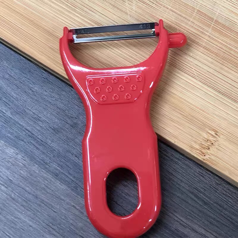 日本进口水果土豆老式不锈钢削皮刀去皮薄家用多功能刮皮器刨子