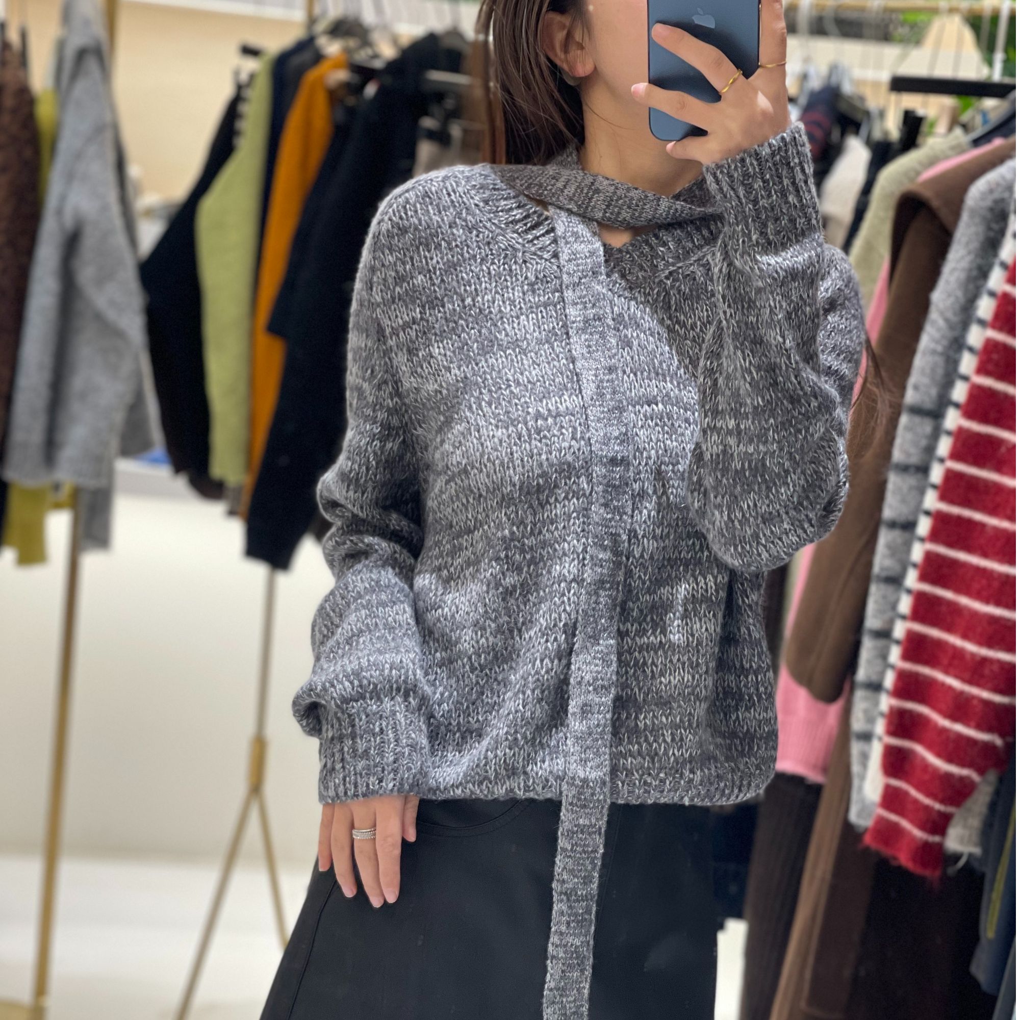 冬季针织毛衣常规毛针织衫套头高领圆领B102