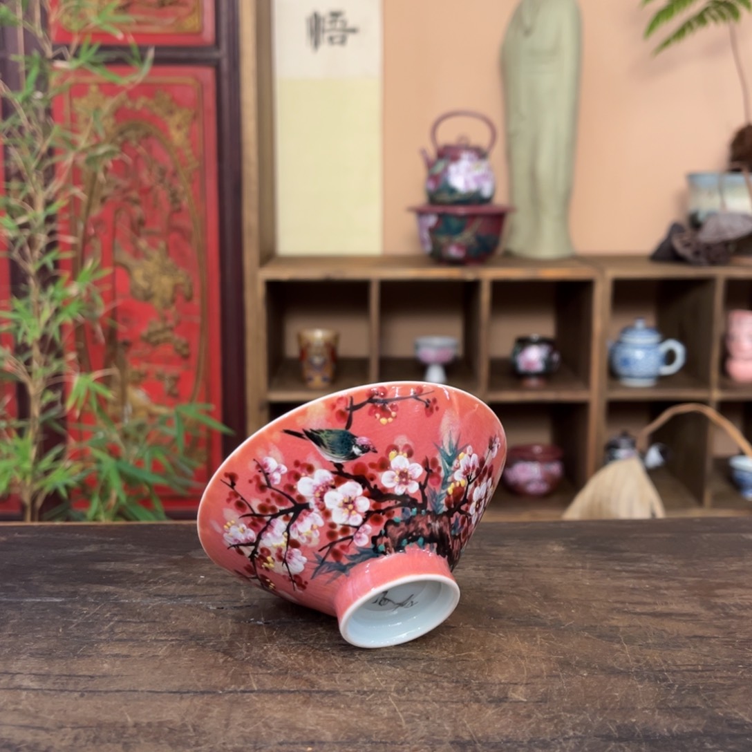 杯景德镇纯手工手绘陶瓷