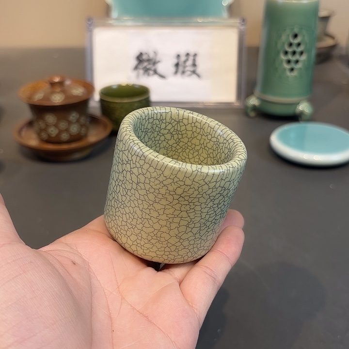 瓷片近距离感受青砂紫泥