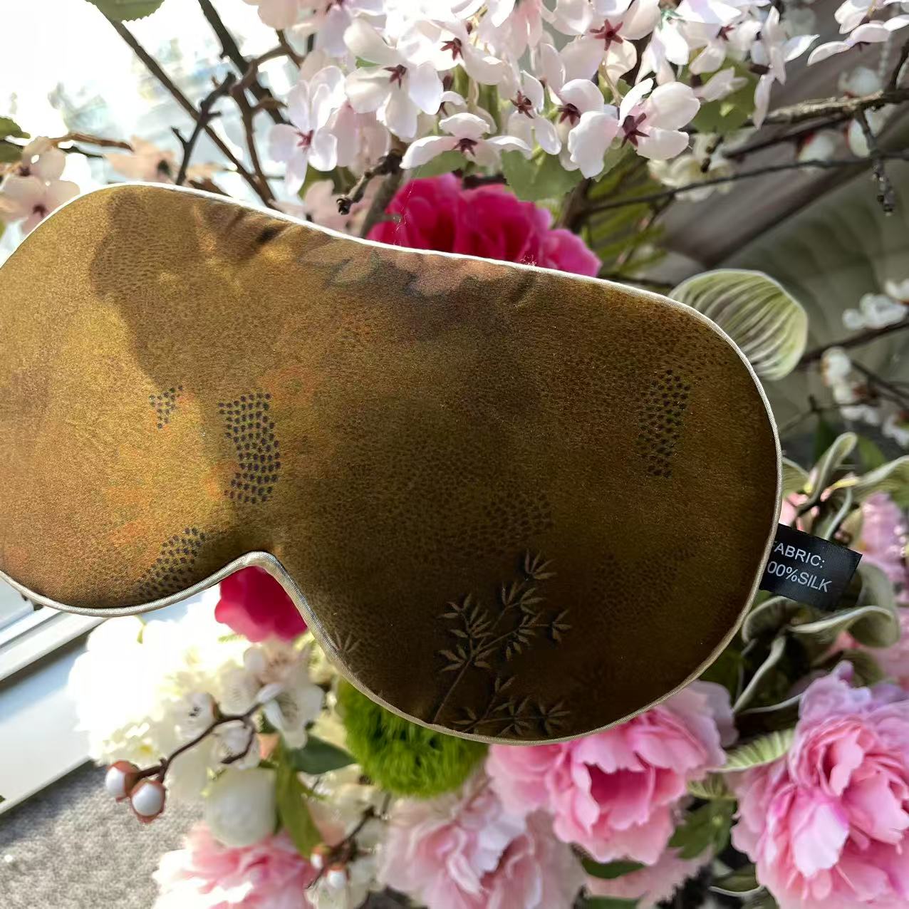 新中式香云纱睡眠眼罩