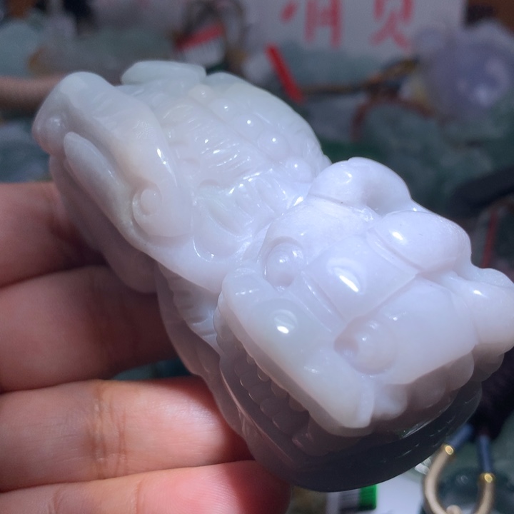翡翠颈饰未镶嵌保真天然A货翡翠