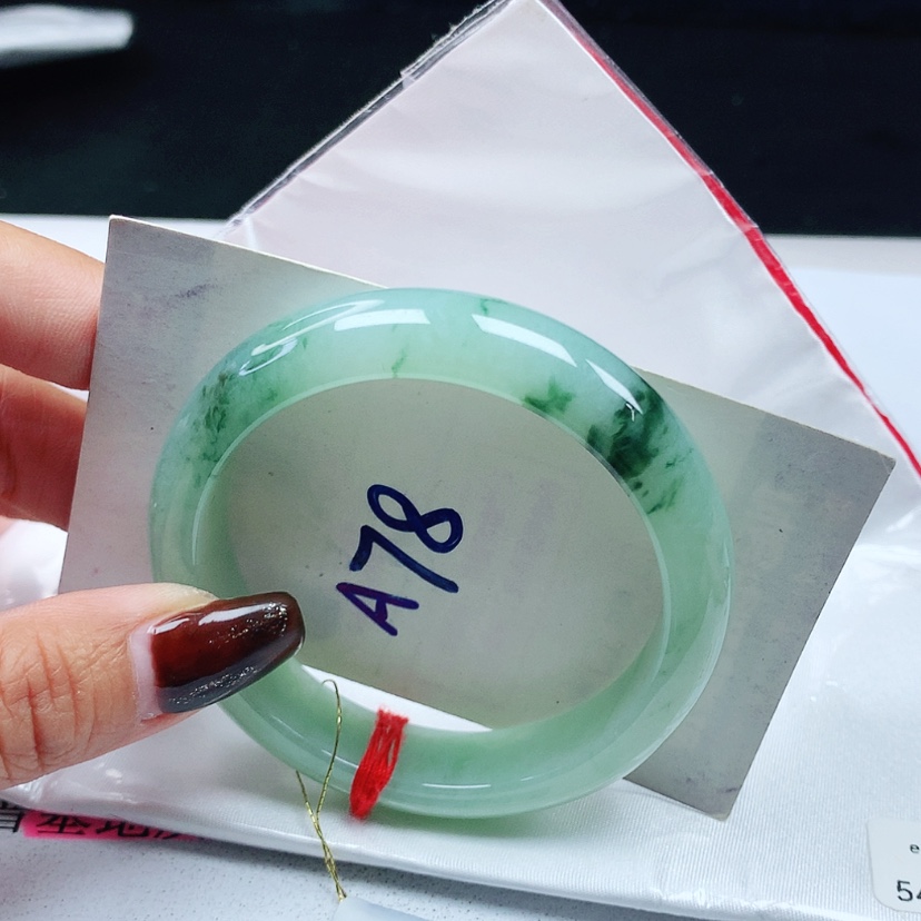 【闪购商品】翡翠手镯未镶嵌 正圈54