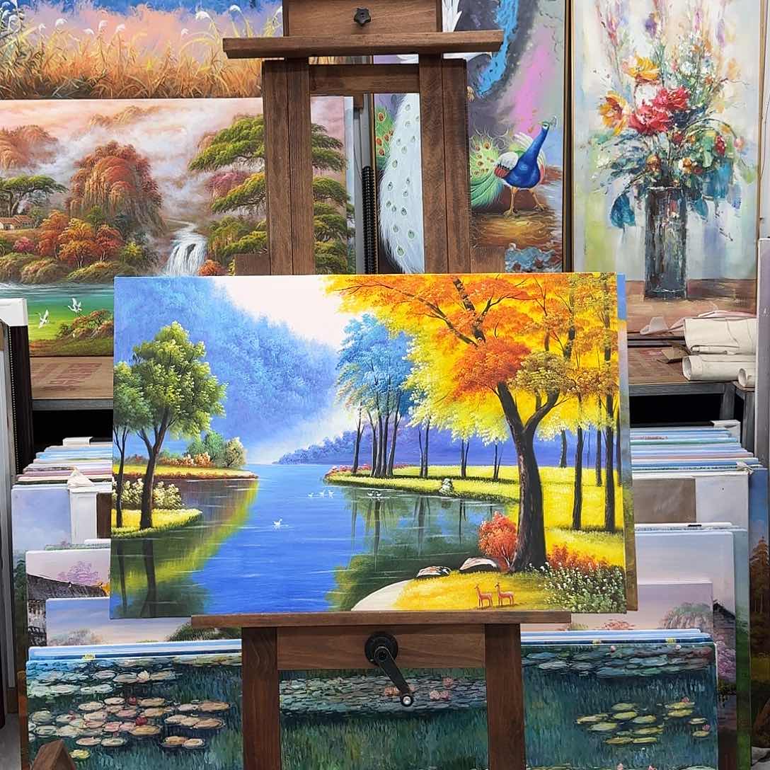 油画6090油画作品展作品展作品