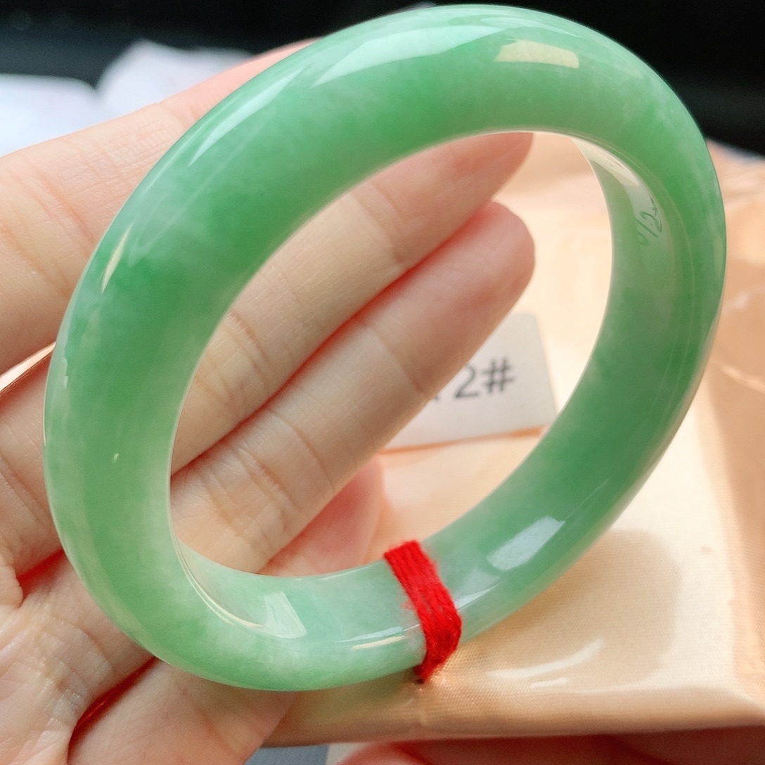 未镶嵌手镯翡翠53圈口880512