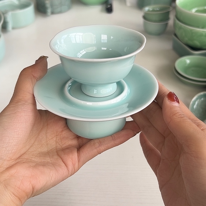小米茶器龙泉青瓷