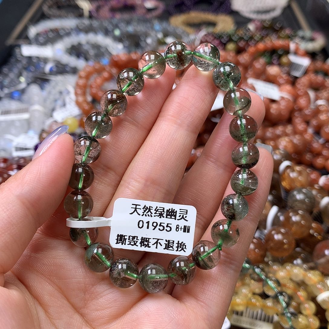 水晶手链未镶嵌，