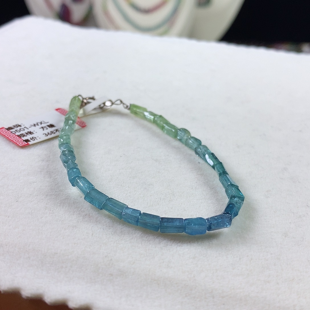 碧玺手链未镶嵌碧玺手链