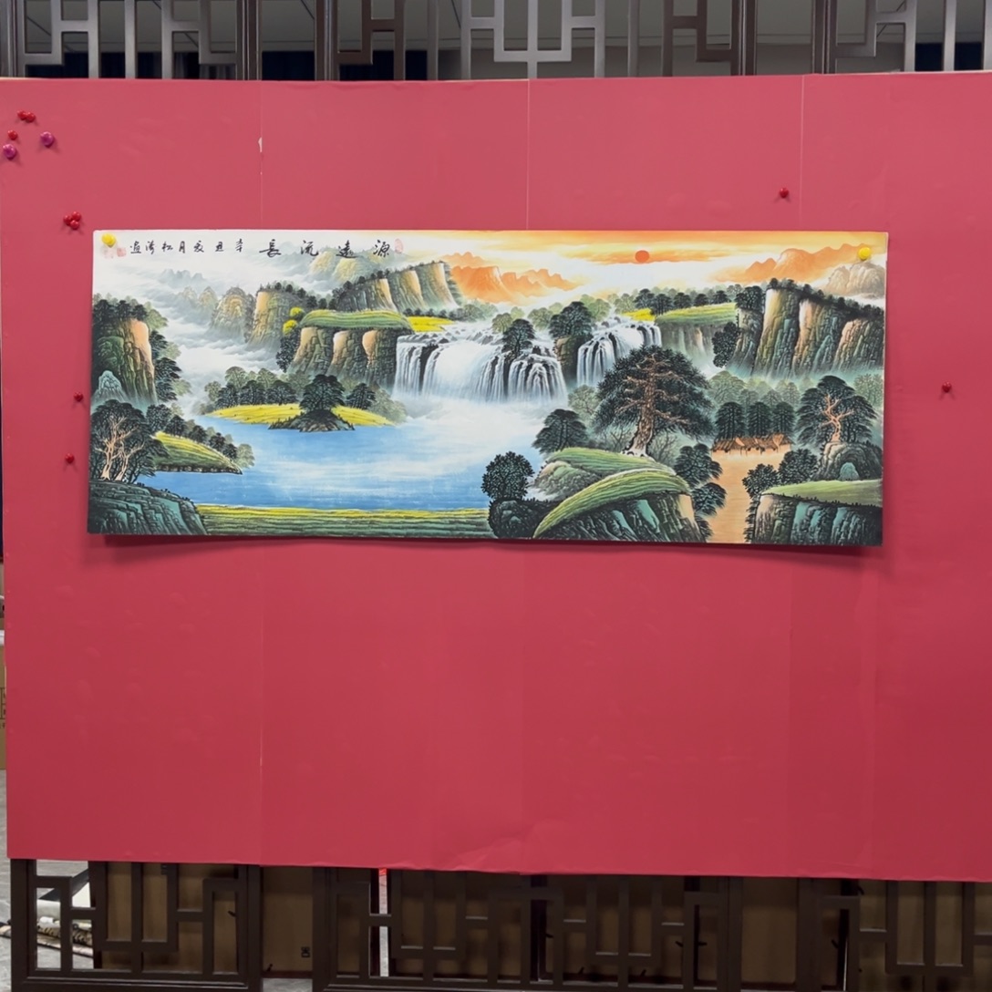 国画国画作品集一个由